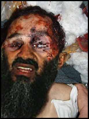 osama bin laden head. Osama Bin Laden is dead.
